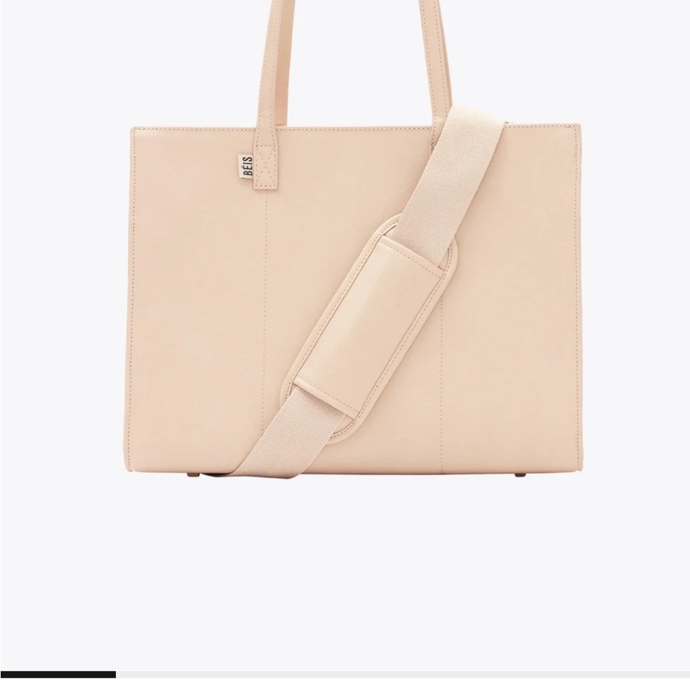 BEIS Tan Tote Bag